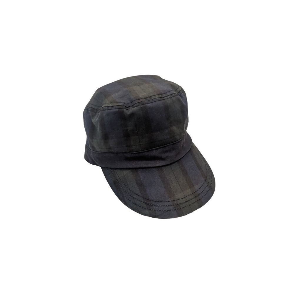The North Face Cap Gore Tex Logo Hat Cap Women's Medium Blue Green Plaid